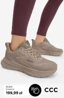 CCC - gazetka promocyjna Brązowe sneakersy damskie od wtorku 31.03  - strona 6