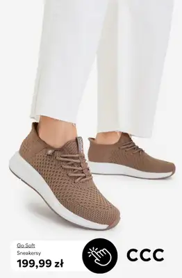 CCC - gazetka promocyjna Brązowe sneakersy damskie od wtorku 31.03  - strona 8