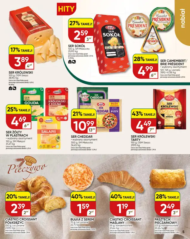 Chata Polska - gazetka promocyjna Gazetka 9-19.04  do niedzieli 19.04 - strona 5