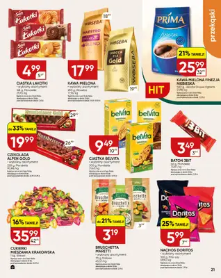 Chata Polska - gazetka promocyjna Gazetka 9-19.04  do niedzieli 19.04 - strona 21