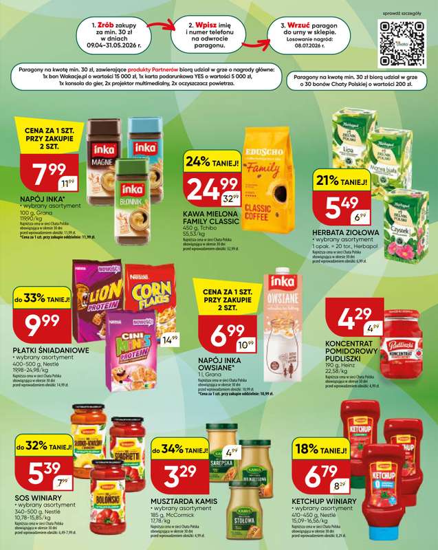 Chata Polska - gazetka promocyjna Gazetka 9-19.04  do niedzieli 19.04 - strona 15