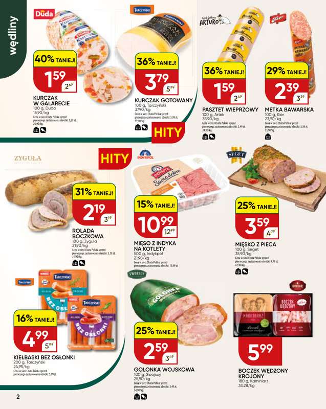 Chata Polska - gazetka promocyjna Gazetka 9-19.04  do niedzieli 19.04 - strona 2