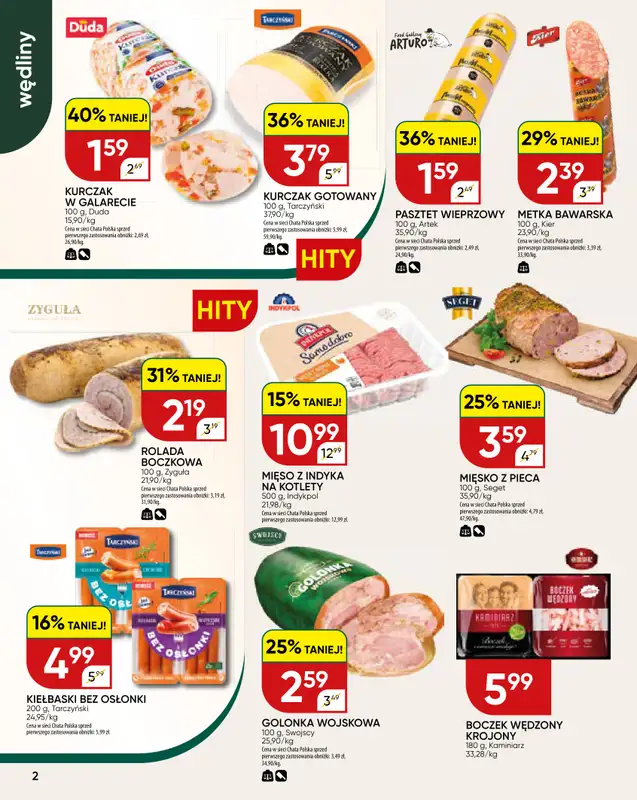 Chata Polska - gazetka promocyjna Gazetka 9-19.04   - strona 2