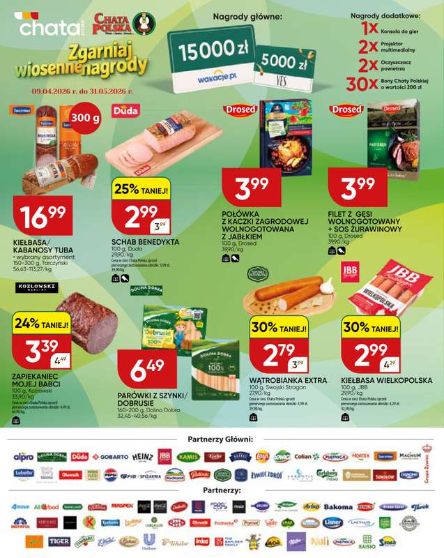 Chata Polska - gazetka promocyjna Gazetka 9-19.04  do niedzieli 19.04 - strona 12