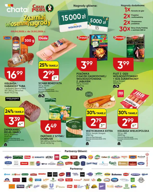 Chata Polska - gazetka promocyjna Gazetka 9-19.04  do niedzieli 19.04 - strona 12