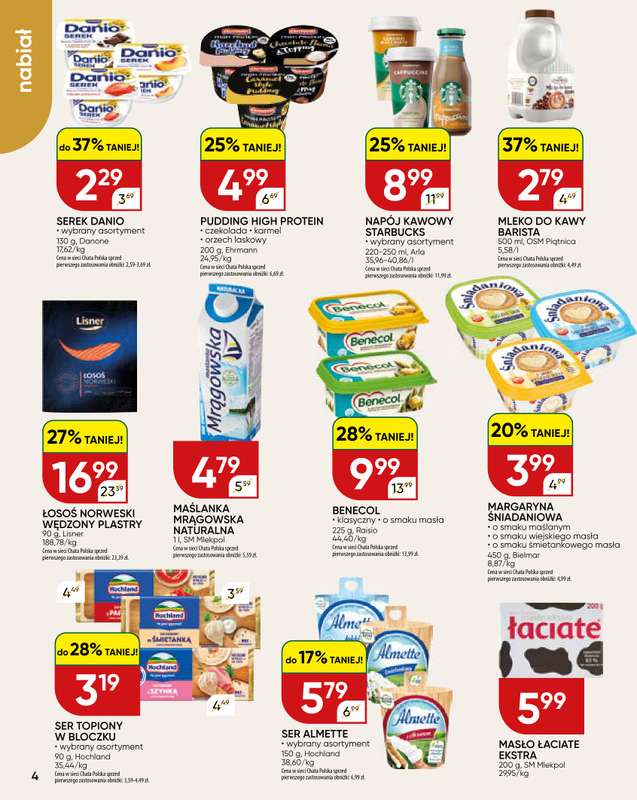 Chata Polska - gazetka promocyjna Gazetka 9-19.04  do niedzieli 19.04 - strona 4