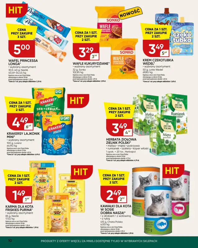 Chata Polska - gazetka promocyjna Gazetka 9-19.04  do niedzieli 19.04 - strona 10