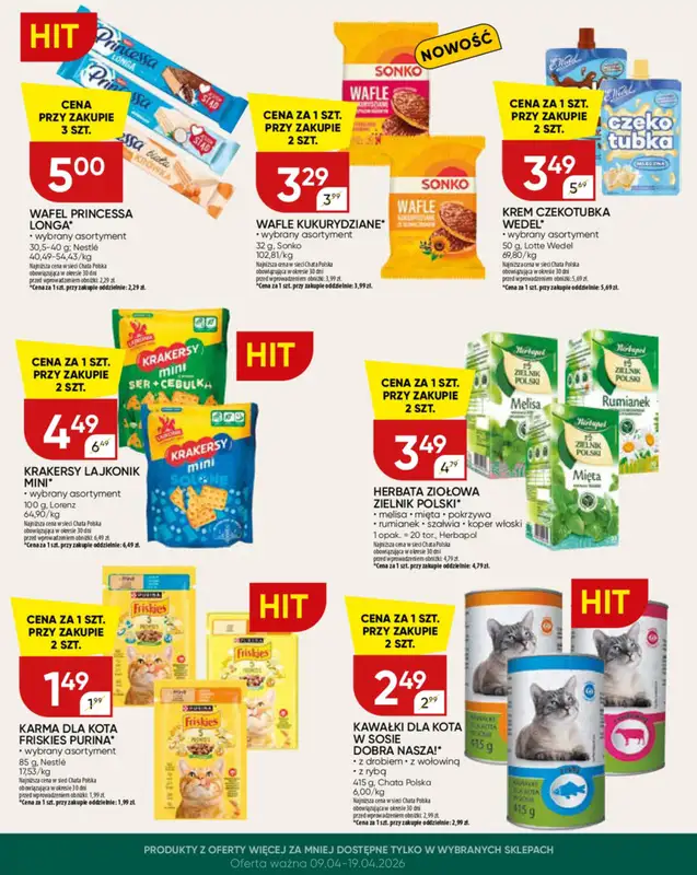 Chata Polska - gazetka promocyjna Więcej za mniej! 9.04-19.04   - strona 3