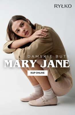 Ryłko - gazetka promocyjna Damskie buty Mary Jane od wtorku 31.03 