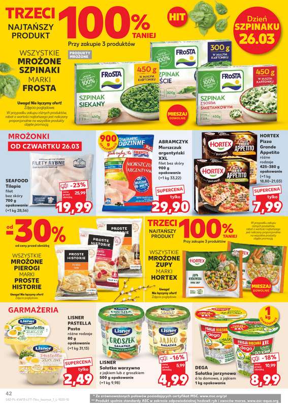 Kaufland - gazetka promocyjna Gazetka Tygodnia od czwartku 26.03 do wtorku 31.03 - strona 42
