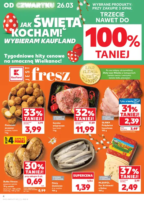 Kaufland - gazetka promocyjna Gazetka Tygodnia od czwartku 26.03 do wtorku 31.03 - strona 4