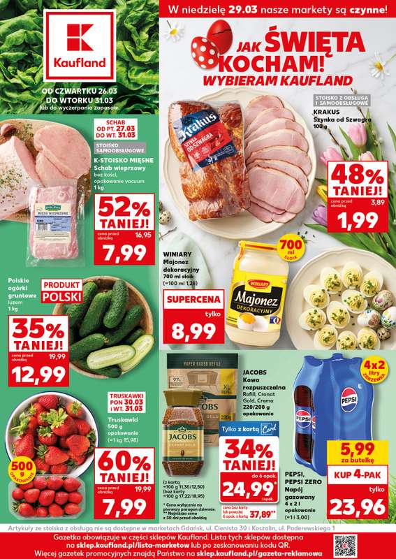 Kaufland - gazetka promocyjna Gazetka Tygodnia od czwartku 26.03 do wtorku 31.03