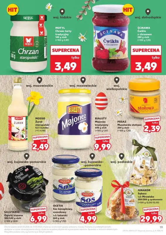 Kaufland - gazetka promocyjna Gazetka Tygodnia od czwartku 26.03 do wtorku 31.03 - strona 19