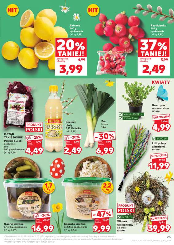 Kaufland - gazetka promocyjna Gazetka Tygodnia od czwartku 26.03 do wtorku 31.03 - strona 25