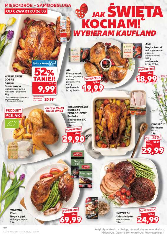 Kaufland - gazetka promocyjna Gazetka Tygodnia od czwartku 26.03 do wtorku 31.03 - strona 22