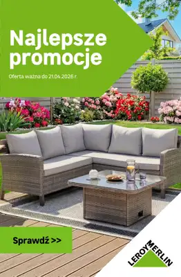 Leroy Merlin - gazetka promocyjna Najlepsze promocje! od wtorku 31.03 do wtorku 21.04