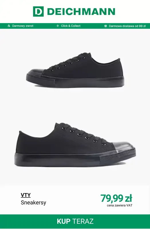 Deichmann - gazetka promocyjna Tenisówki męskie od wtorku 31.03  - strona 2