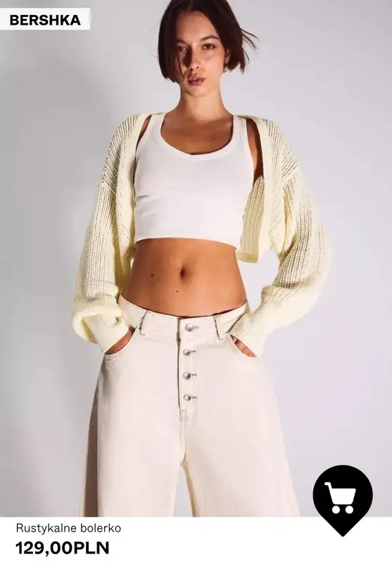 Bershka - gazetka promocyjna Kardigany damskie od 115,00 PLN od wtorku 31.03  - strona 3