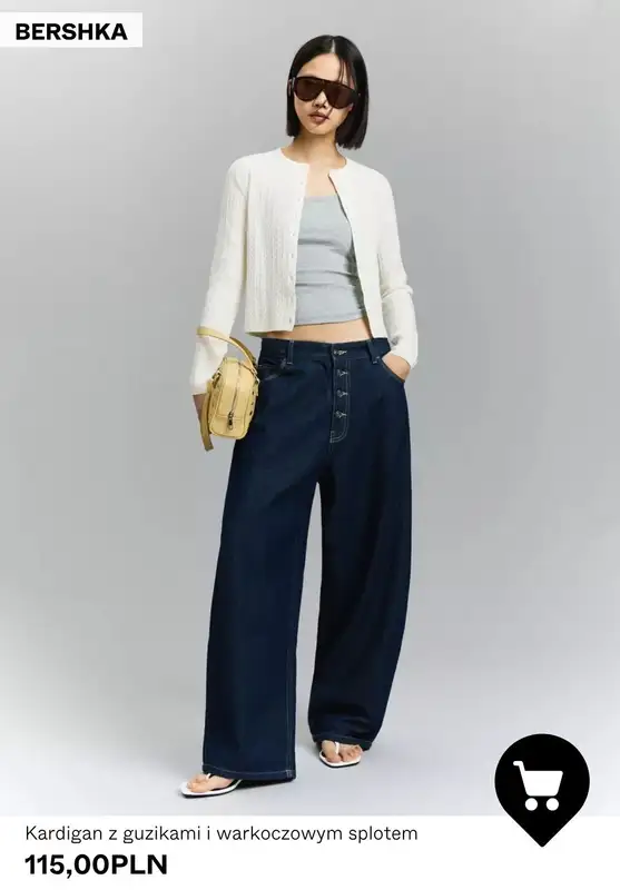 Bershka - gazetka promocyjna Kardigany damskie od 115,00 PLN od wtorku 31.03  - strona 6