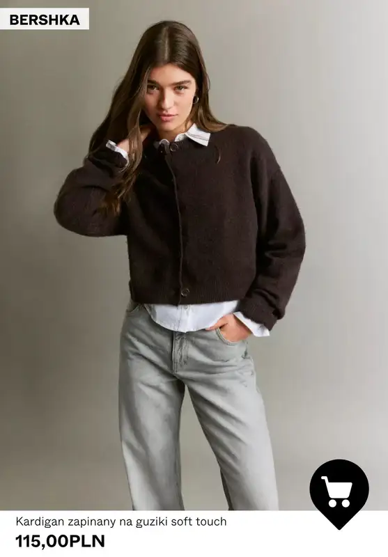 Bershka - gazetka promocyjna Kardigany damskie od 115,00 PLN od wtorku 31.03  - strona 4