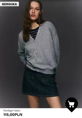 Bershka - gazetka promocyjna Kardigany damskie od 115,00 PLN od wtorku 31.03  - strona 9