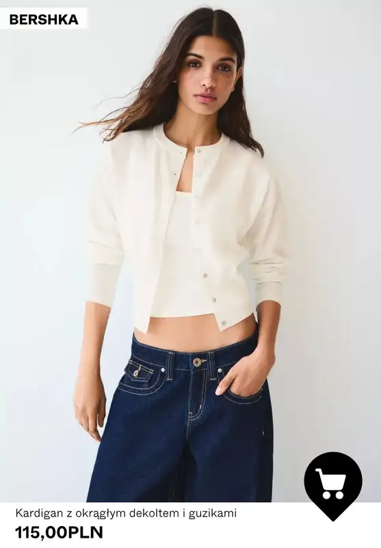 Bershka - gazetka promocyjna Kardigany damskie od 115,00 PLN od wtorku 31.03  - strona 8