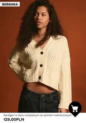 Bershka - gazetka promocyjna Kardigany damskie od 115,00 PLN od wtorku 31.03  - strona 10