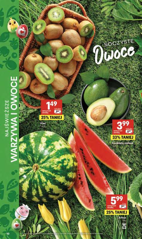 Delikatesy Centrum - gazetka promocyjna Gazetka  do środy 08.04 - strona 10