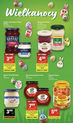 Delikatesy Centrum - gazetka promocyjna Gazetka  do środy 08.04 - strona 3