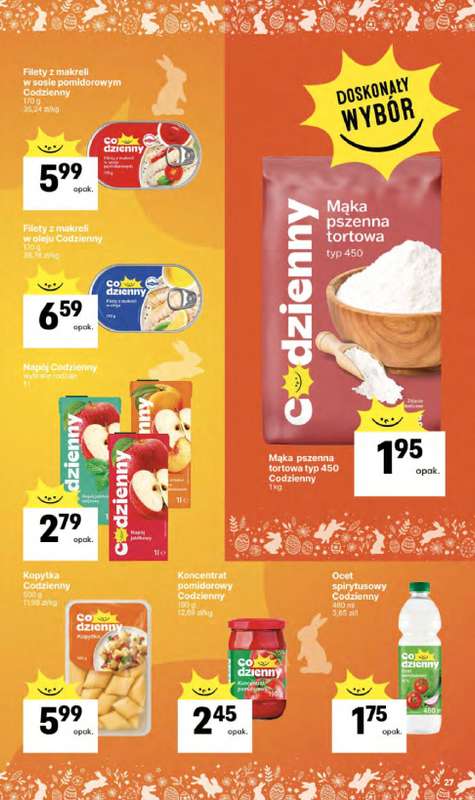 Delikatesy Centrum - gazetka promocyjna Gazetka  do środy 08.04 - strona 27