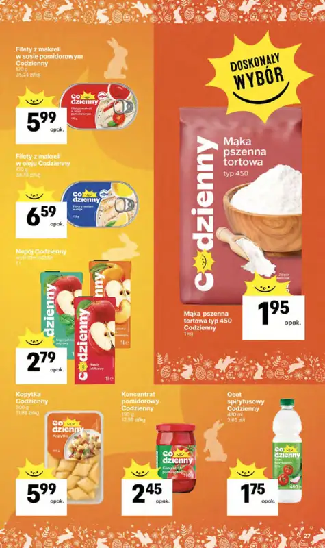 Delikatesy Centrum - gazetka promocyjna Gazetka  do środy 08.04 - strona 27