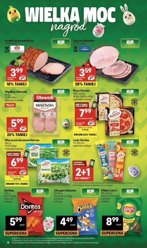 Delikatesy Centrum - gazetka promocyjna Gazetka  do środy 08.04 - strona 8