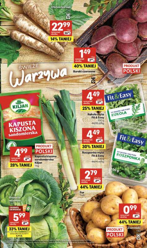 Delikatesy Centrum - gazetka promocyjna Gazetka  do środy 08.04 - strona 11