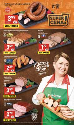 Delikatesy Centrum - gazetka promocyjna Gazetka  do środy 08.04 - strona 17