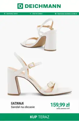 Deichmann - gazetka promocyjna Buty ślubne damskie od środy 01.04  - strona 6