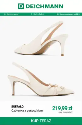 Deichmann - gazetka promocyjna Buty ślubne damskie od środy 01.04  - strona 8