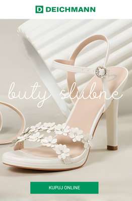 Deichmann - gazetka promocyjna Buty ślubne damskie od środy 01.04 