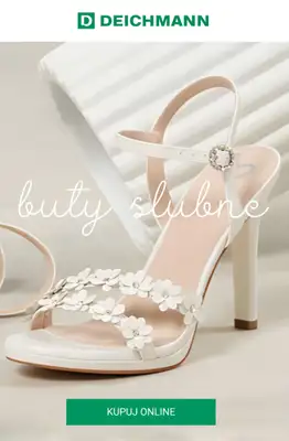 Deichmann - gazetka promocyjna Buty ślubne damskie od środy 01.04 
