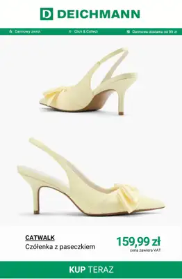 Deichmann - gazetka promocyjna Buty ślubne damskie od środy 01.04  - strona 11