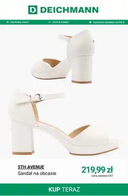 Deichmann - gazetka promocyjna Buty ślubne damskie od środy 01.04  - strona 5