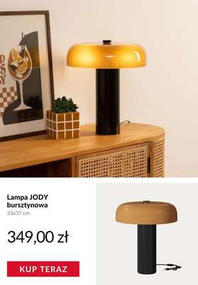 Lampa JODY bursztynowa