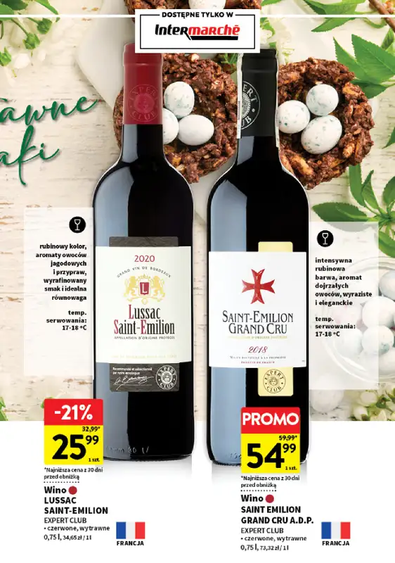 Intermarche - gazetka promocyjna Gazetka alkoholowa od wtorku 31.03 do środy 15.04 - strona 13