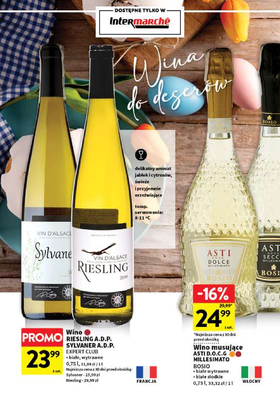 Intermarche - gazetka promocyjna Gazetka alkoholowa od wtorku 31.03 do środy 15.04 - strona 14