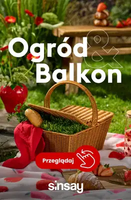 Sinsay - gazetka promocyjna Ogród & balkon od wtorku 31.03 do poniedziałku 06.04