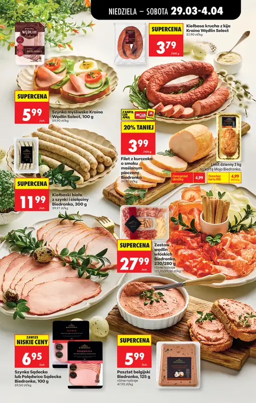Biedronka - gazetka promocyjna Gazetka od niedzieli 29.03 do soboty 04.04 - strona 51
