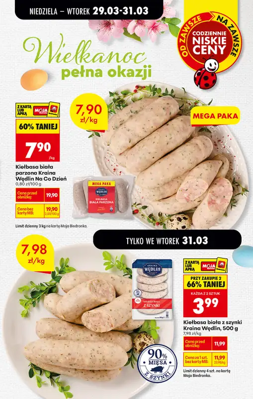 Biedronka - gazetka promocyjna Gazetka od niedzieli 29.03 do soboty 04.04 - strona 37