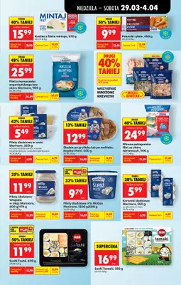 Biedronka - gazetka promocyjna Gazetka, Z ladą tradycyjną od niedzieli 29.03 do soboty 04.04 - strona 43