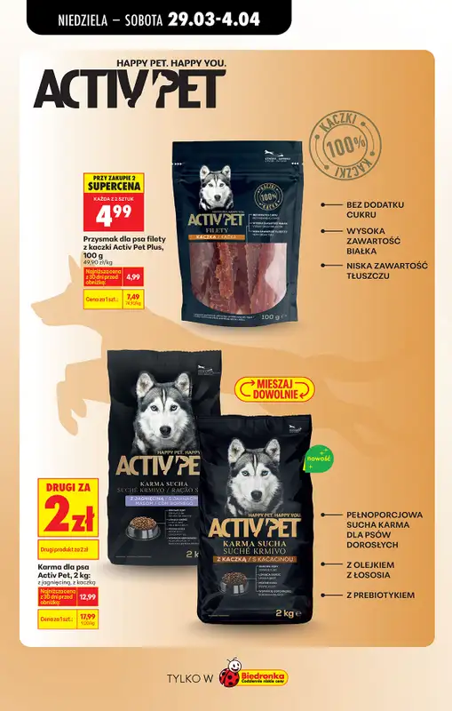 Biedronka - gazetka promocyjna Gazetka, Z ladą tradycyjną od niedzieli 29.03 do soboty 04.04 - strona 85