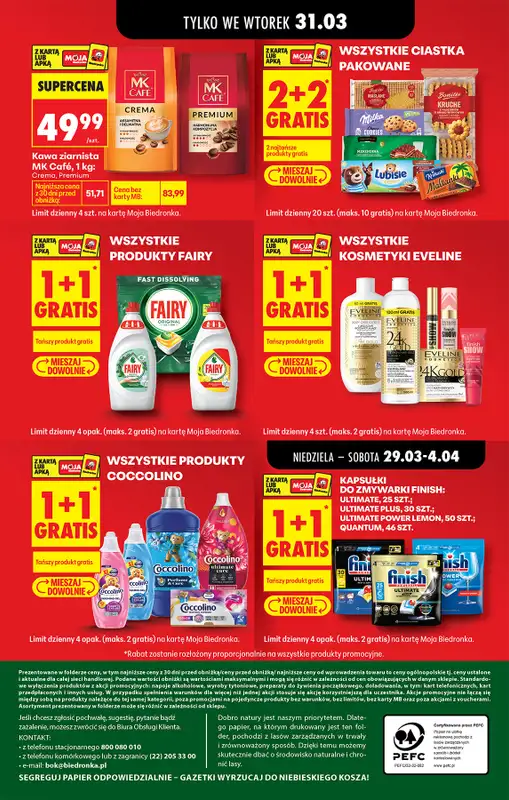 Biedronka - gazetka promocyjna Gazetka, Z ladą tradycyjną od niedzieli 29.03 do soboty 04.04 - strona 103