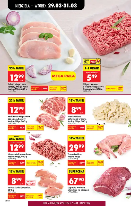 Biedronka - gazetka promocyjna Gazetka, Z ladą tradycyjną od niedzieli 29.03 do soboty 04.04 - strona 40